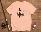 Father and son outdoors fishing shirt in salmon color by Funky Fish Club