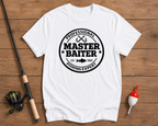 Professional Master Baiter fishing apparel shirt in pearl white by Funky Fish Club